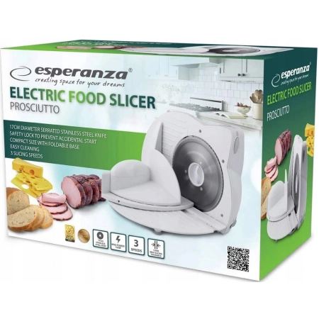 Krajalnica elektryczna Esperanza Prosciutto EKM017